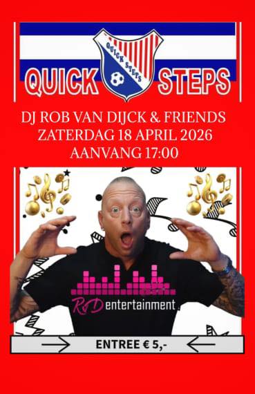 Feestavond zaterdag 18 april 2026!