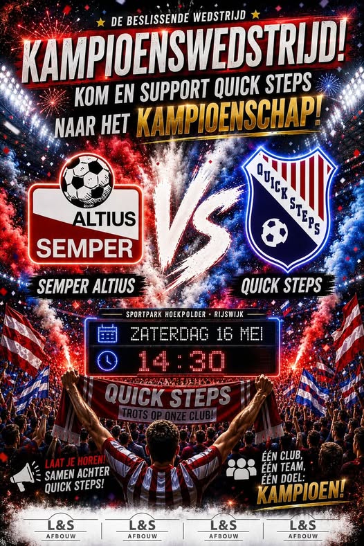 Absolute topper in Rijswijk / Strijden voor Dirk / Feestje na afloop